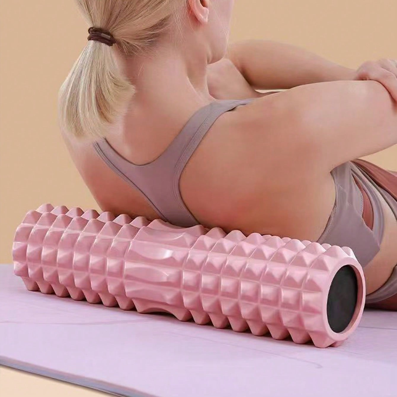 Vibrating Foam Roller - أسطوانة تدليك من الفوم، مقاس 45