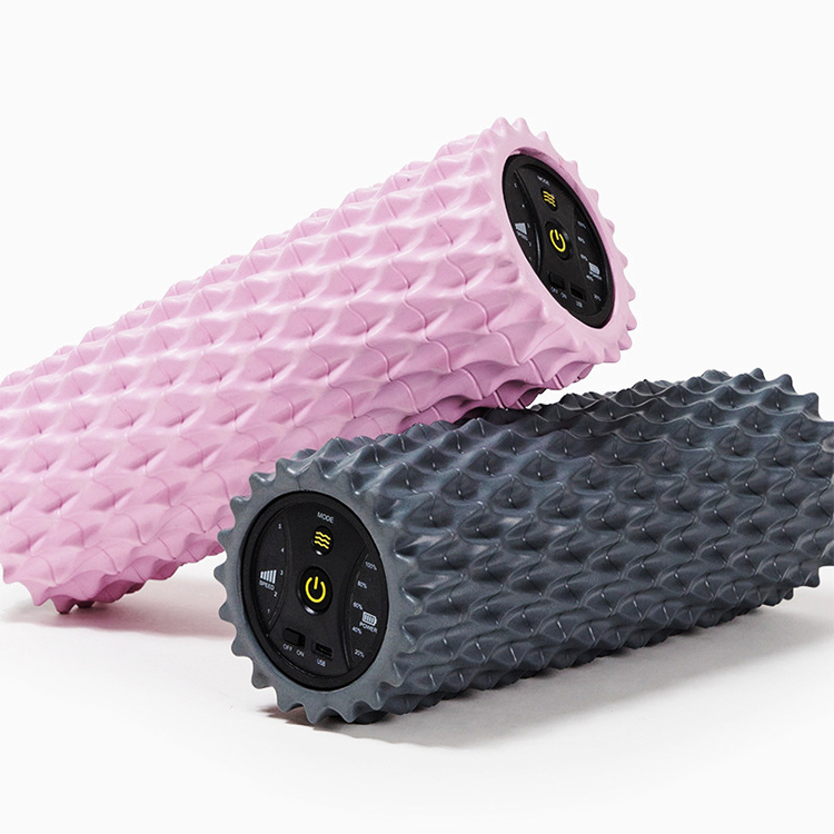 Vibrating Foam Roller - اللياقة البدنية الكهربائية اليوغا تهتز العضلات