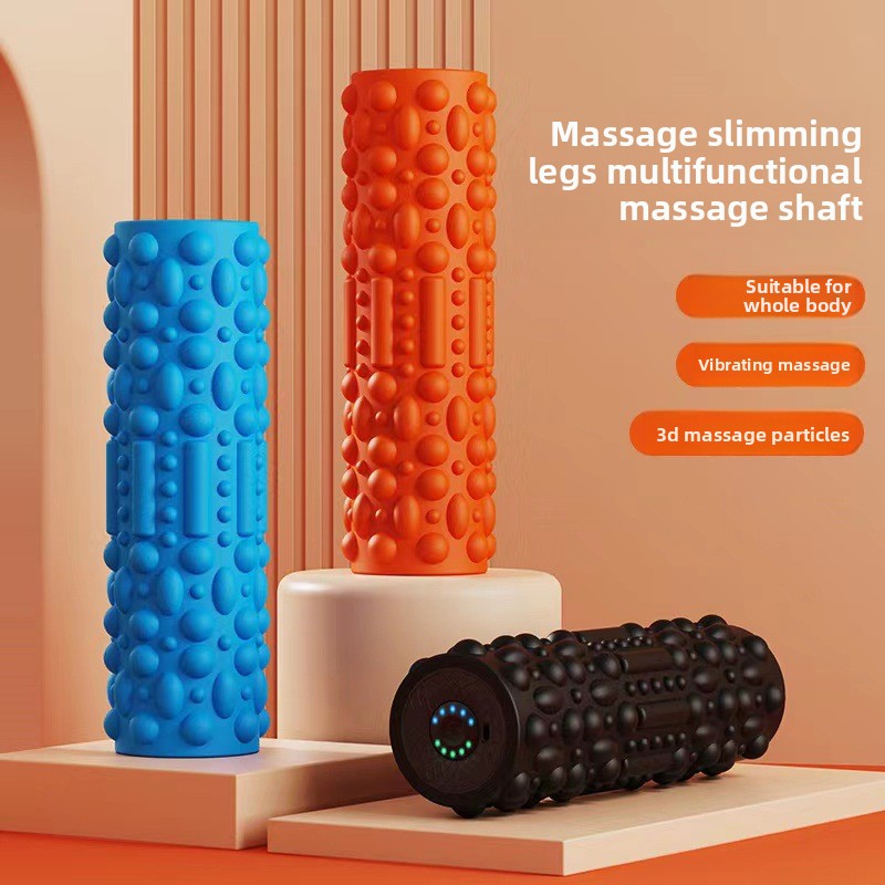 Vibrating Foam Roller - الكهربائية رغوة الأسطوانة العضلات الاسترخاء جميلة