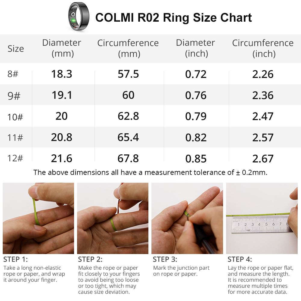 [2024] COLMI R02 حلقة ذكية من  - مراجعة Blood Oxygen Monitor وسعره