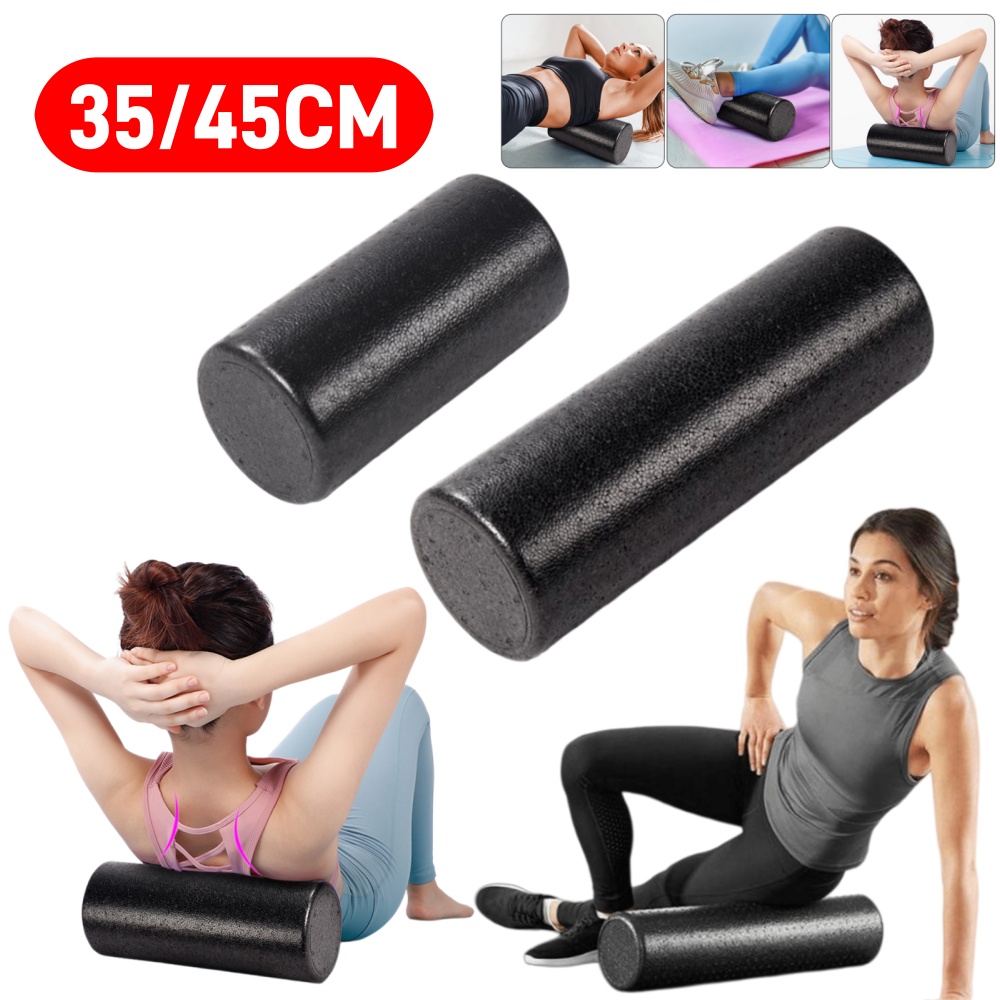 35/45 سم أسطوانة تدليك رياضية  - مراجعة Vibrating Foam Roller وسعره