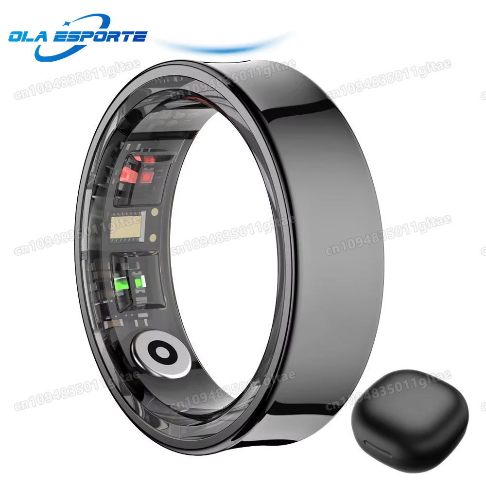 خاتم ذكي R10 مع علبة شحن للرجا - مراجعة Blood Oxygen Monitor وسعره