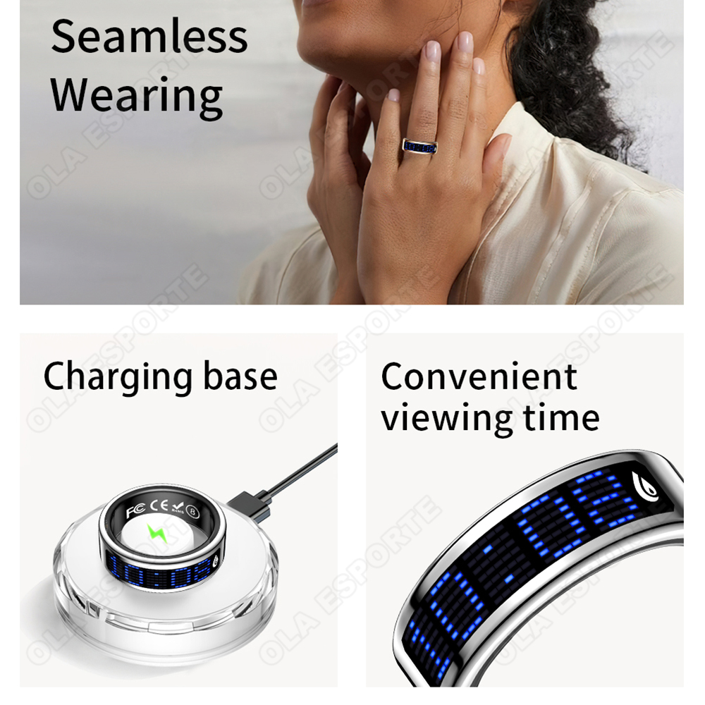خاتم ذكي صحي جديد وعصري مقاوم  - مراجعة Blood Oxygen Monitor وسعره