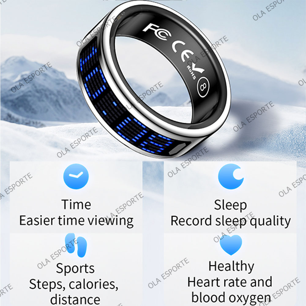 2025 حلقة ذكية للرجال والنساء  - مراجعة Blood Oxygen Monitor وسعره
