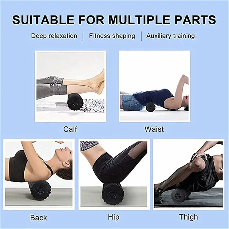 4-Speed تهتز الكهربائية اليوغا - مراجعة Vibrating Foam Roller وسعره
