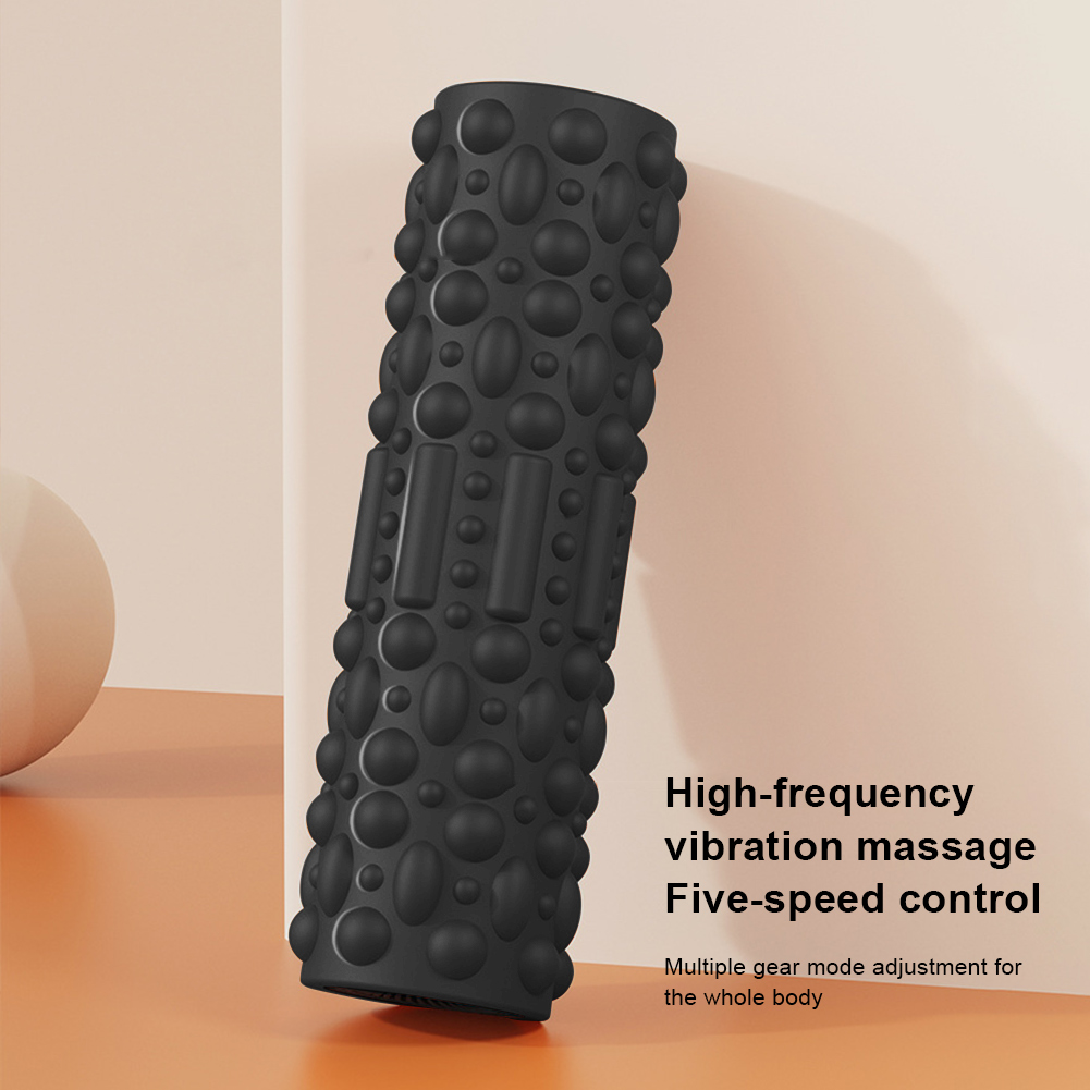 أداة تدليك كهربائية بالاهتزاز، - مراجعة Vibrating Foam Roller وسعره