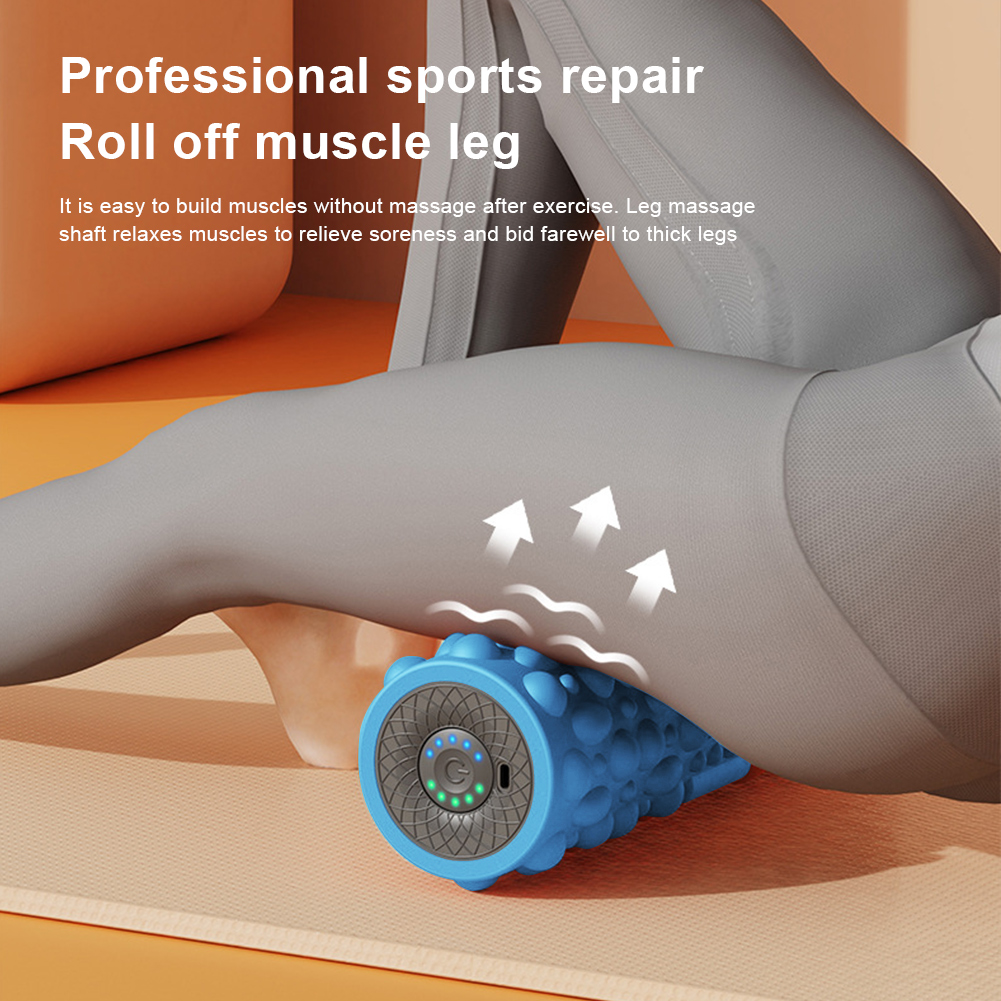 أداة تدليك كهربائية بالاهتزاز، - مراجعة Vibrating Foam Roller وسعره