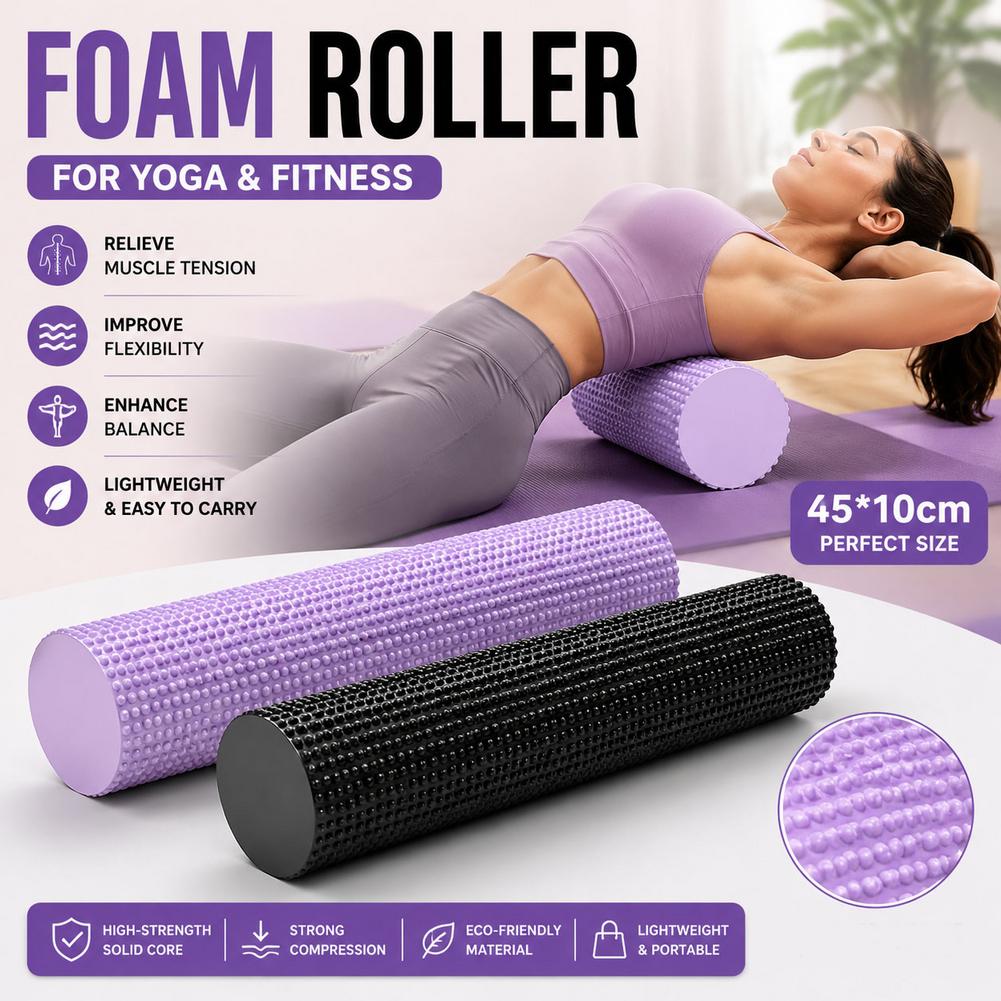 أسطوانة تدليك من مادة EVA لتما - مراجعة Vibrating Foam Roller وسعره