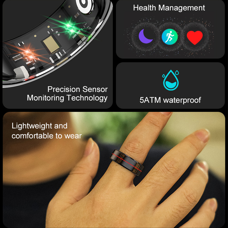 R04 حلقة ذكية للرجال والنساء م - مراجعة Blood Oxygen Monitor وسعره