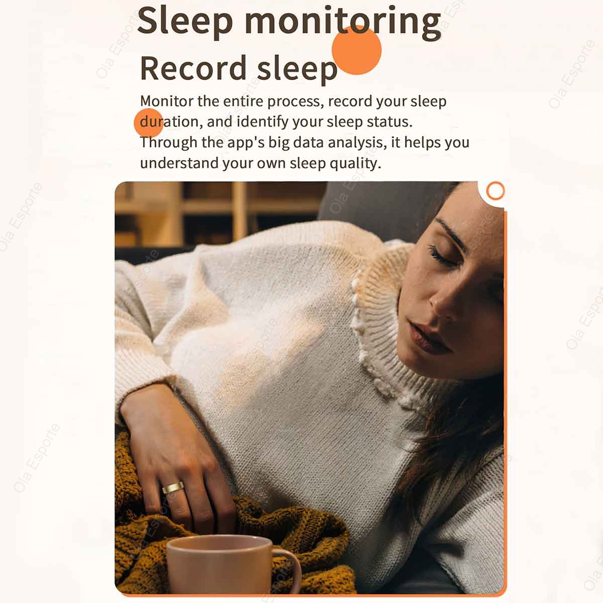 خاتم ذكي من سبائك التيتانيوم،  - مراجعة Blood Oxygen Monitor وسعره